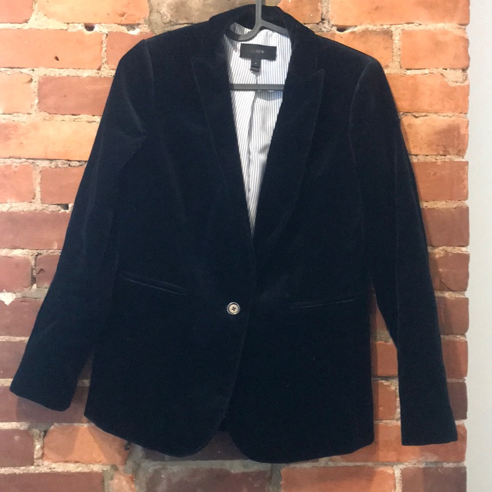 Velvet blazer